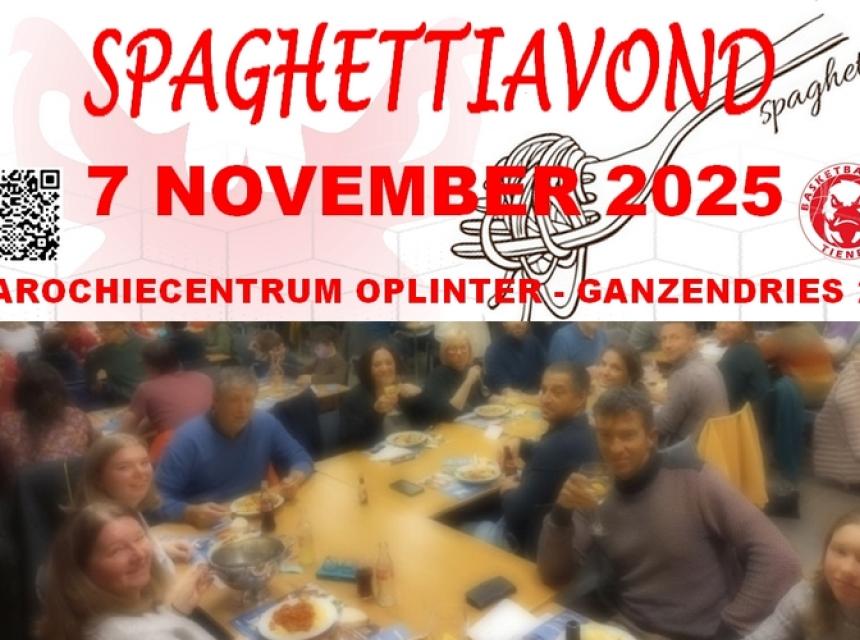 SPAGHETTIAVOND 07 NOV 2025